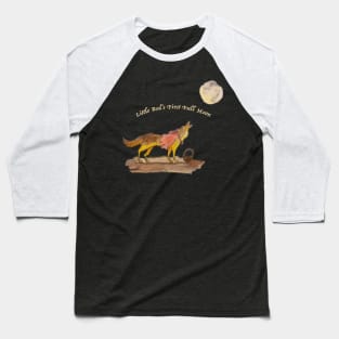 Little Red as a Wolf Baseball T-Shirt